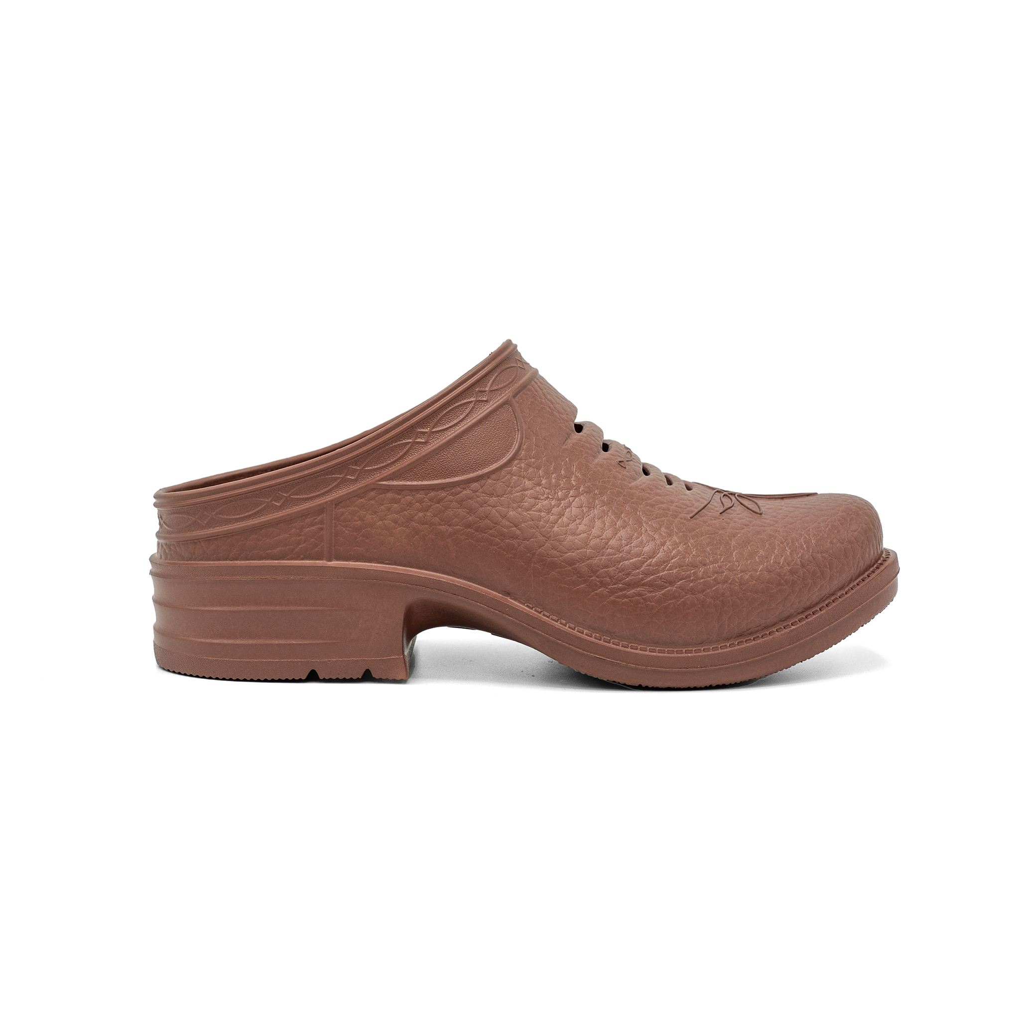 Westech Outrider slip-on shoe in Desert Rose, soft pink Western comfort footwear on white background, lightweight and supportive, made in the USA