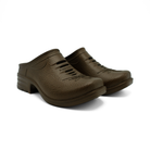 Westech Outrider slip-on shoe in Barrel Brown, ultra-lightweight Western comfort footwear with supportive arch, made in the USA