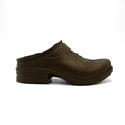 Westech Outrider slip-on shoe in Barrel Brown, shown from the side on white background, lightweight Western comfort footwear made in USA
