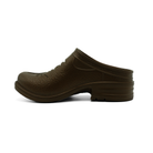 Westech Outrider slip-on shoe in Barrel Brown, shown from the side on white background, lightweight Western comfort footwear made in USA