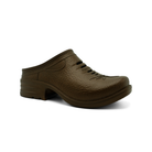 Westech Outrider slip-on shoe in Barrel Brown, shown from the side on white background, lightweight Western comfort footwear made in USA